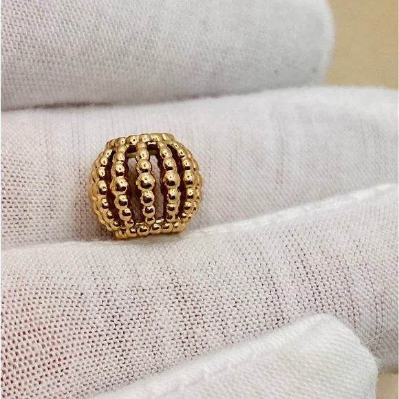 EUC Pandora 788679C00 Pandora Rose Beaded Openwork Charm - Picture 4 of 6